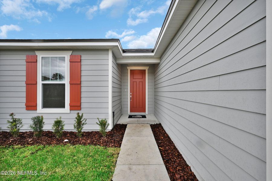 Exterior details and patio area of a home in Hyland Trail, Green Cove Springs (Image 4). Exterior details and patio area of a home in Hyland Trail, Green Cove Springs (Image 4).