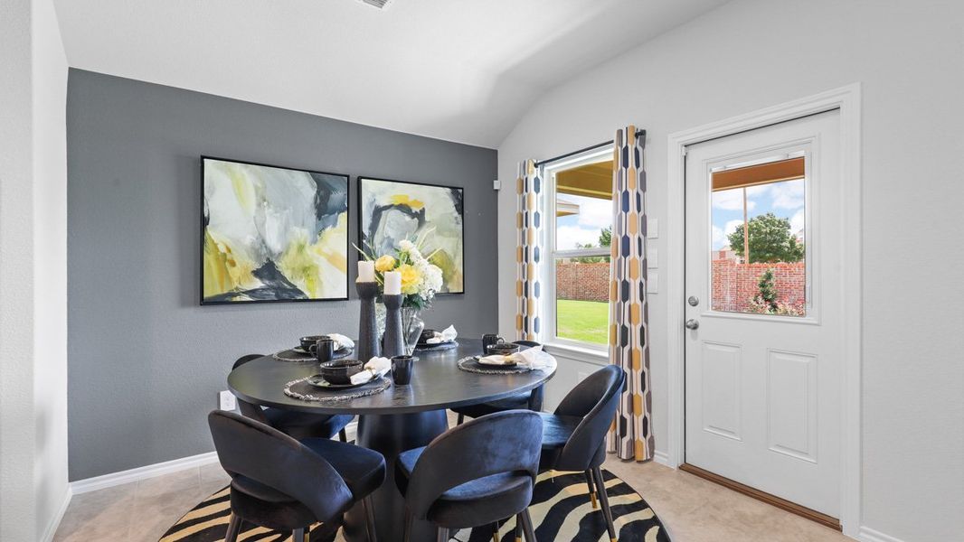 Furnished interior view inside a new home in Sunnycreek, Fort Worth (Image 12).