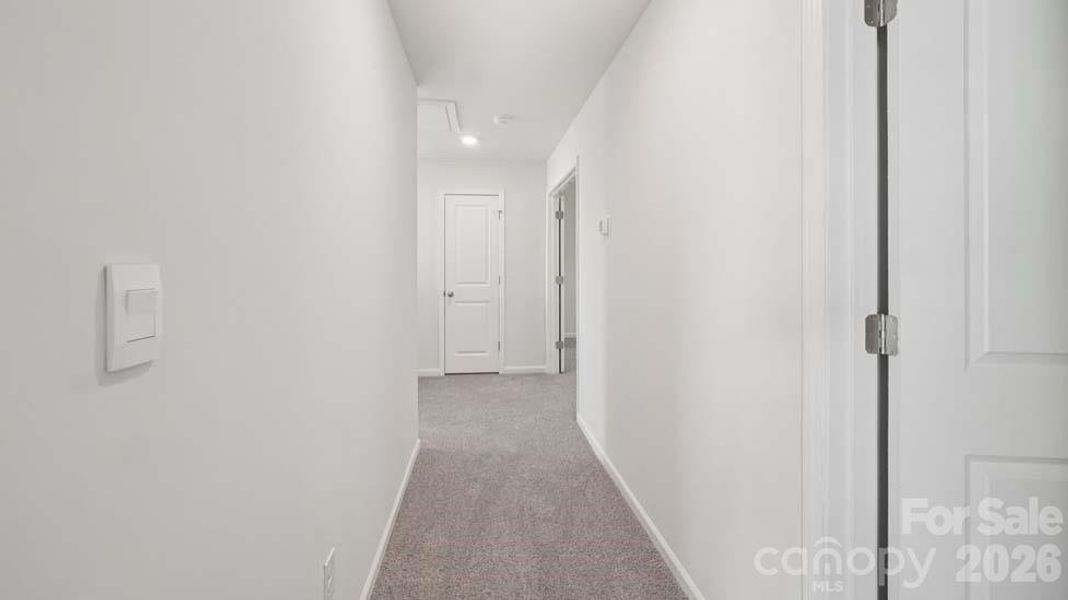 Spacious, unfurnished interior of a new home in Cline Village, Conover (Image 17). Spacious, unfurnished interior of a new home in Cline Village, Conover (Image 17).