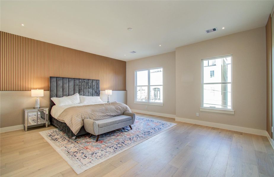 Furnished interior view inside a new home in , Houston (Image 32).