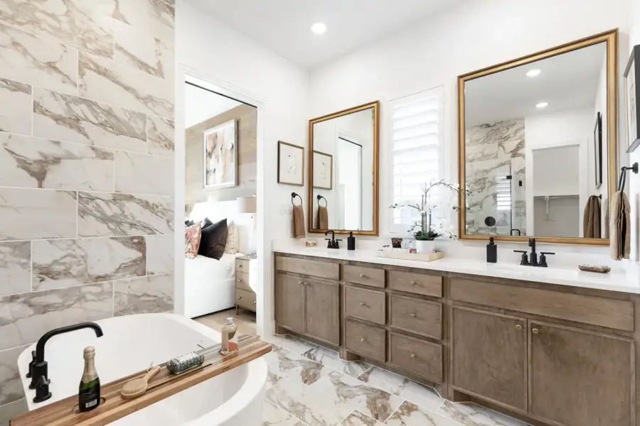 Representative Primary Bathroom - some options shown