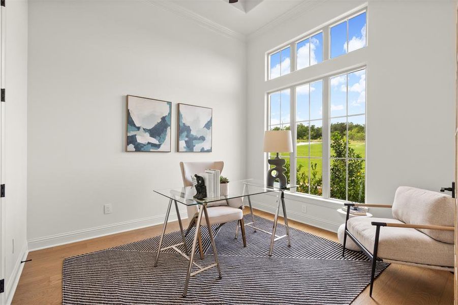 Furnished interior view inside a new home in , Weatherford (Image 7).