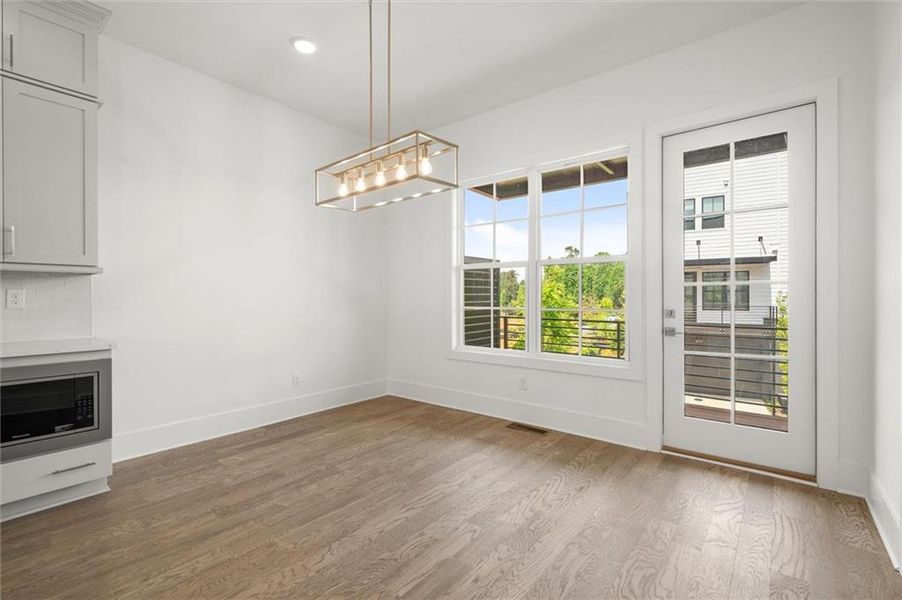 Spacious, unfurnished interior of a new home in The Gathering – Alpharetta, Alpharetta (Image 27).