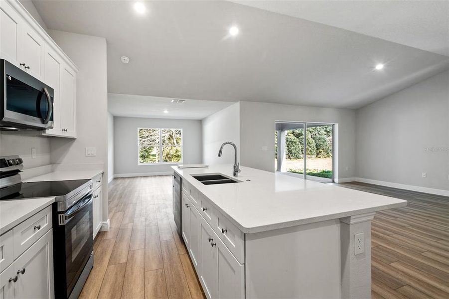 Furnished interior view inside a new home in , Ocala (Image 8).