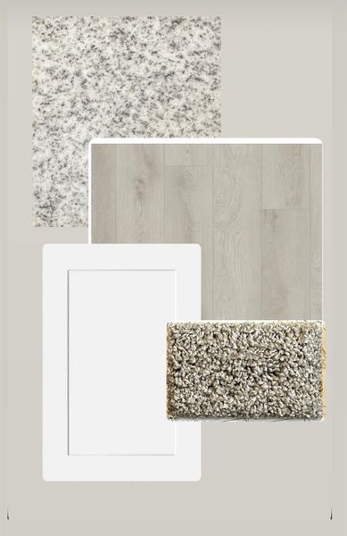 Interior Color Selections- countertops, cabinets and flooring Interior Color Selections- countertops, cabinets and flooring