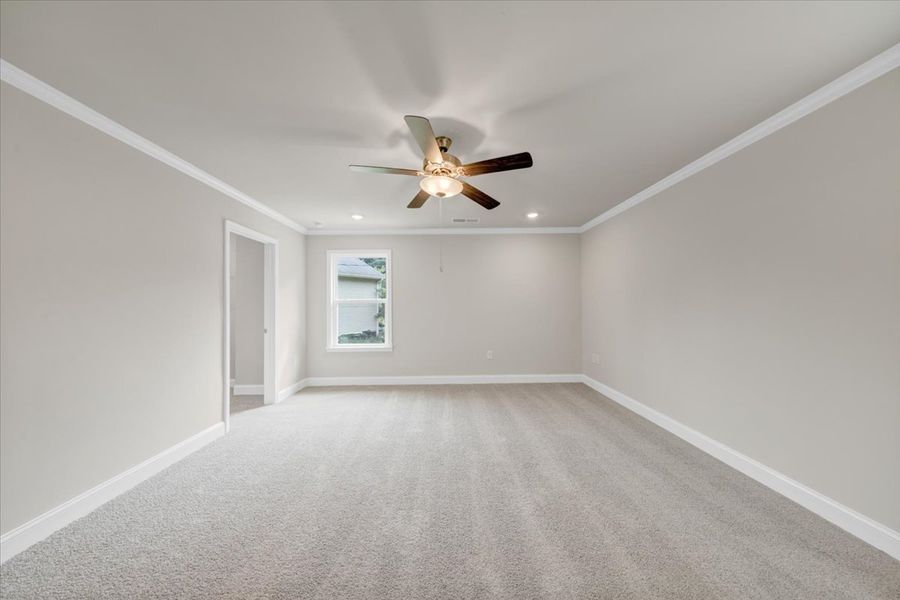 Spacious, unfurnished interior of a new home in Scarlett Place, Bowdon (Image 31).