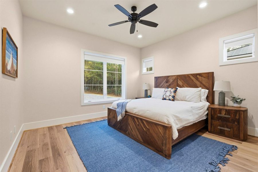 Furnished interior view inside a new home in , Willis (Image 29).