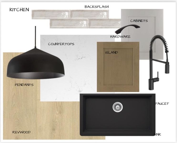 Sample of building materials used in homes in White Oak 55+, Arlington (Image 5).