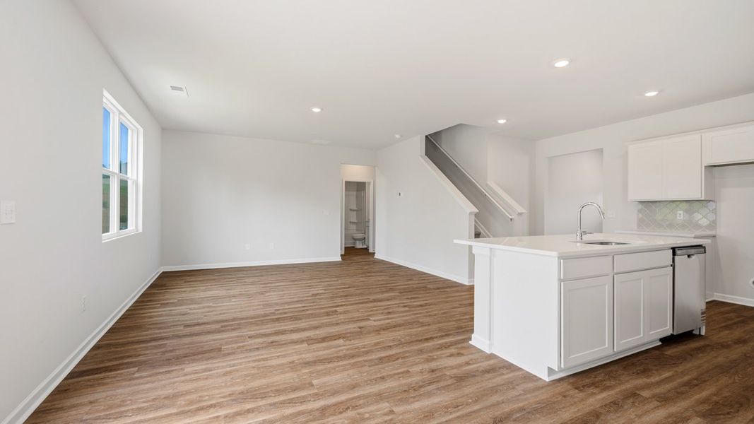 Spacious, unfurnished interior of a new home in The Preserve at Agricultural Village, Perry (Image 17).