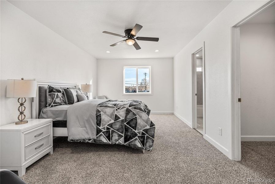 Furnished interior view inside a new home in , Pueblo (Image 8).