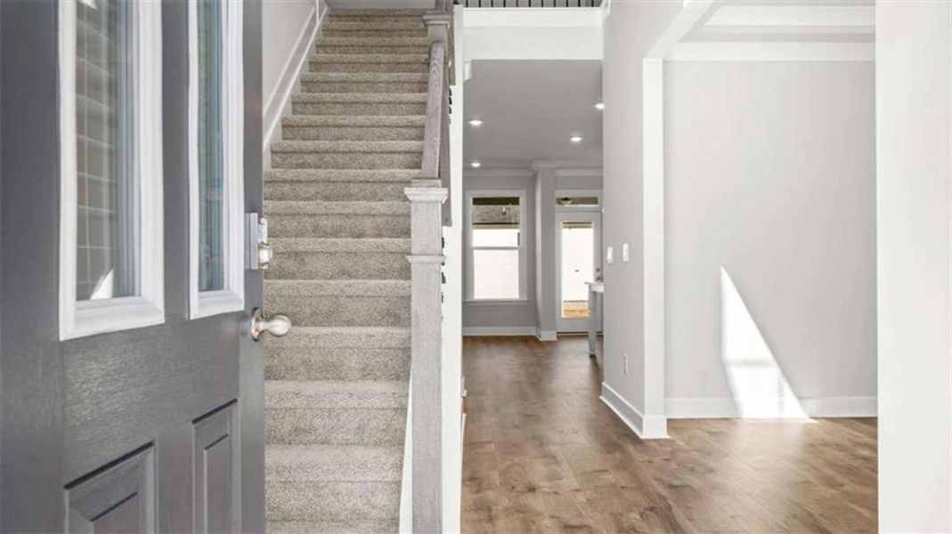 Spacious, unfurnished interior of a new home in Evergreen Crossing, Locust Grove (Image 17).