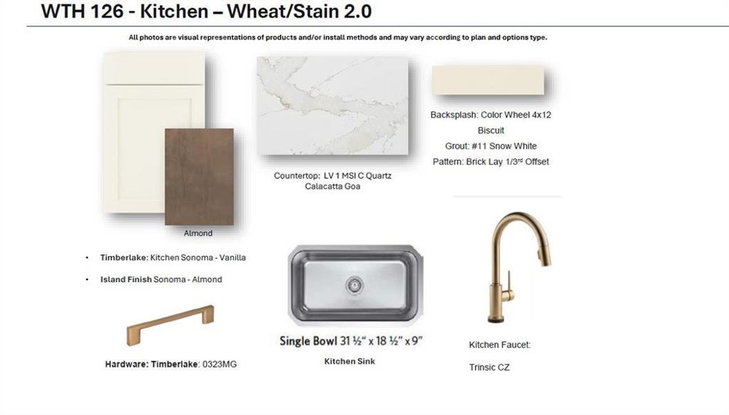 Sample of building materials used in homes in Waterhaven, Cumming (Image 32).