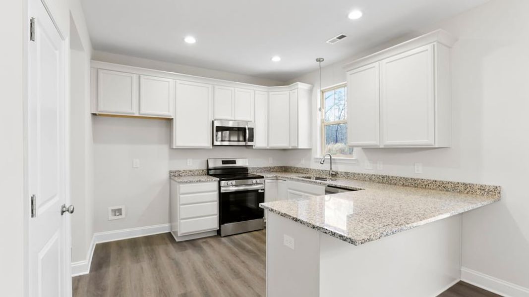 Furnished interior view inside a new home in Pine Lake Estates, Anderson (Image 6).