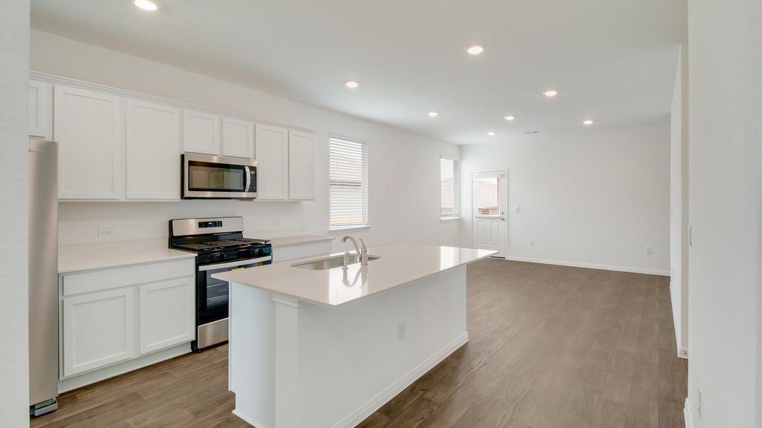 Furnished interior view inside a new home in Talavera, Kyle (Image 5).