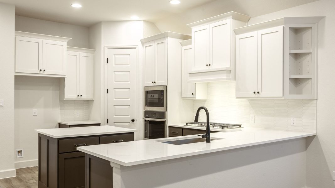 Furnished interior view inside a new home in The Colony, Bastrop (Image 3).