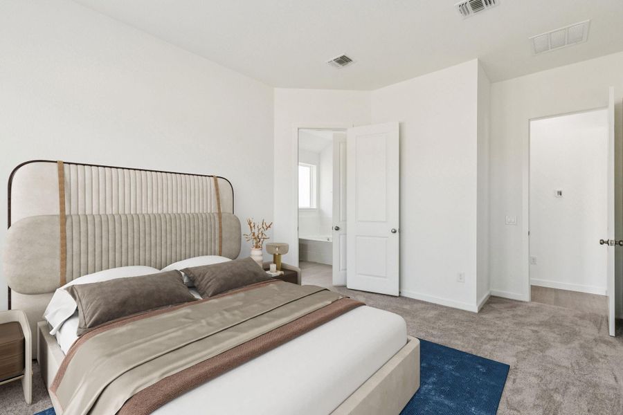 Furnished interior view inside a new home in Windcress, Cove (Image 16). Furnished interior view inside a new home in Windcress, Cove (Image 16).