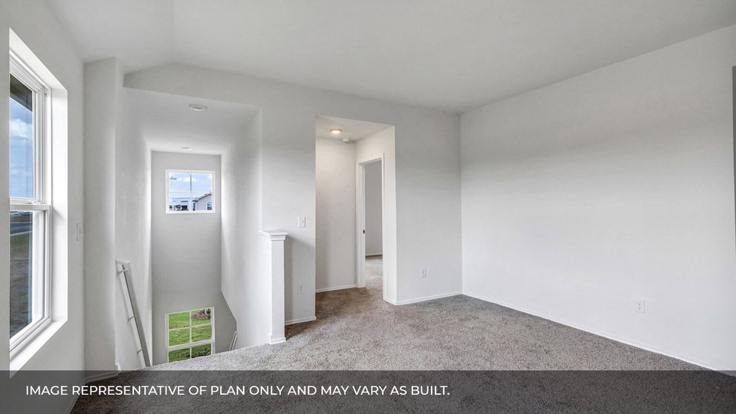 Spacious, unfurnished interior of a new home in Carillon, Manor (Image 15). Spacious, unfurnished interior of a new home in Carillon, Manor (Image 15).
