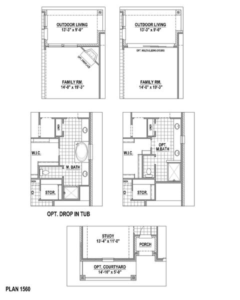 Plan 1560 Options 1 Plan 1560 Options 1