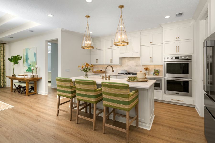 Representative furnished interior of a home built from the Sebring by Riverside Homes in Mariposa at EverRange, Jacksonville (Image 9).