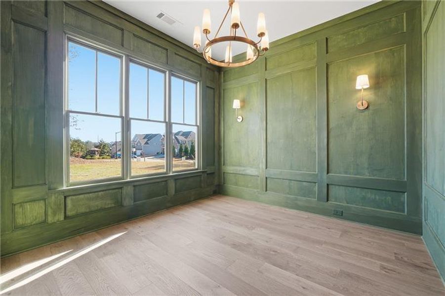Spacious, unfurnished interior of a new home in , Marietta (Image 42).