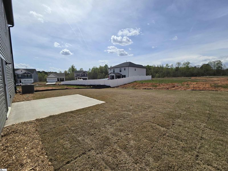 Exterior details and patio area of a home in Shiloh Trail, Wellford (Image 16).