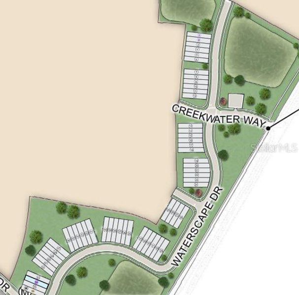 Waterstone Townhomes ~ Site Map