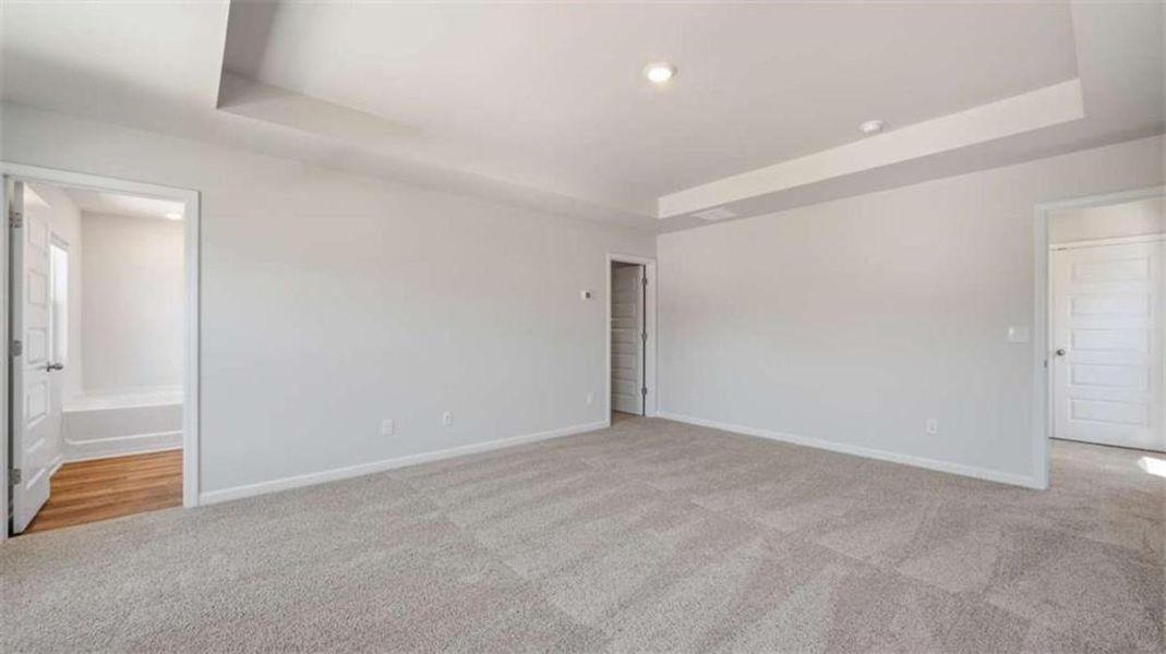 Spacious, unfurnished interior of a new home in Shoal Creek, Hampton (Image 19). Spacious, unfurnished interior of a new home in Shoal Creek, Hampton (Image 19).