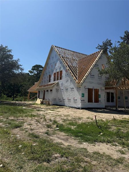 In-progress construction of a new home in , Mont Belvieu, TX (Image 3).