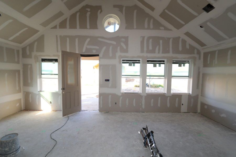 Great room and dining area - Still under construction! Great room and dining area - Still under construction!