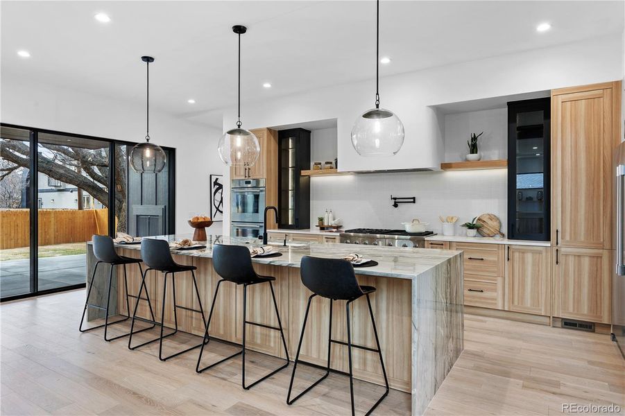 Furnished interior view inside a new home in , Denver (Image 35).