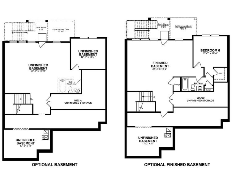2D floor plan layout of this home in Easton Walk, Lawrenceville, GA (Image 4).