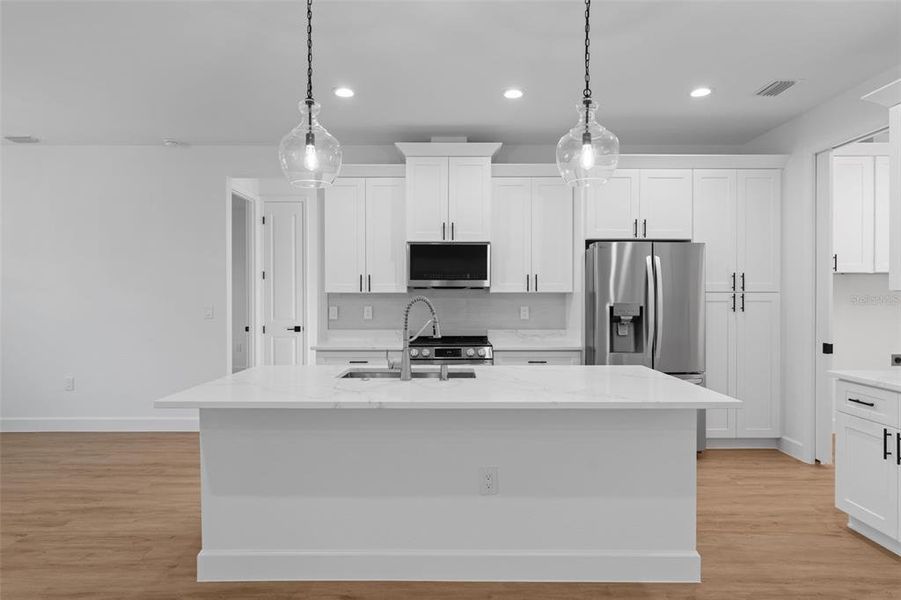 Furnished interior view inside a new home in , North Port (Image 6).