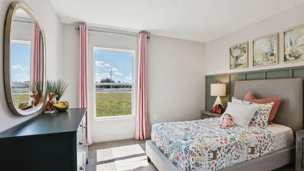 Furnished interior view inside a new home in Hawthorne Ranch, Lakeland (Image 30).
