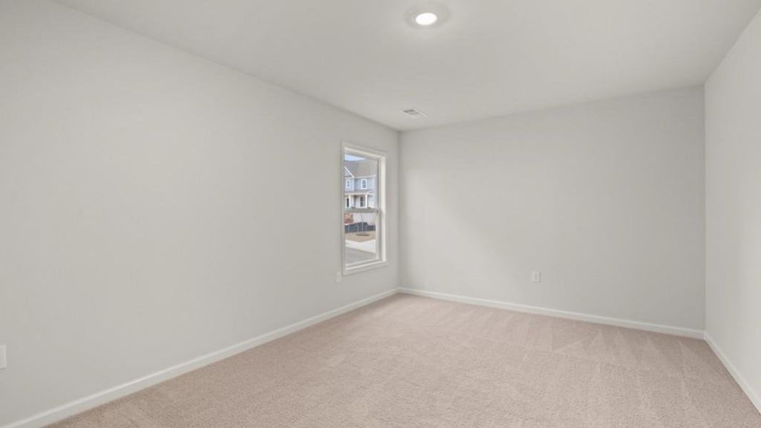 Spacious, unfurnished interior of a new home in Hamptons at Riverwood East, Dallas (Image 25).