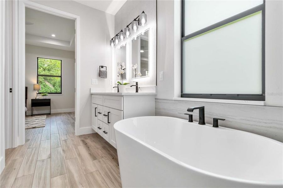 Furnished interior view inside a new home in , North Port (Image 37).