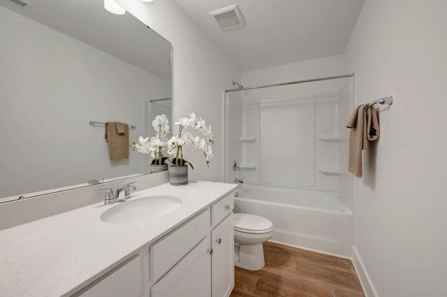 Furnished interior view inside a new home in Powell, Angier (Image 16).