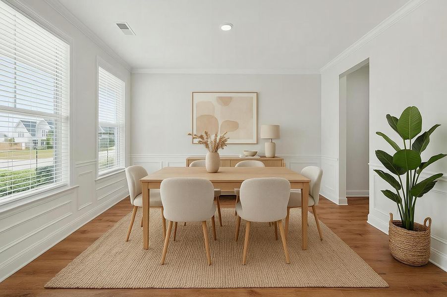 Furnished interior view inside a new home in , Moncks Corner (Image 5).
