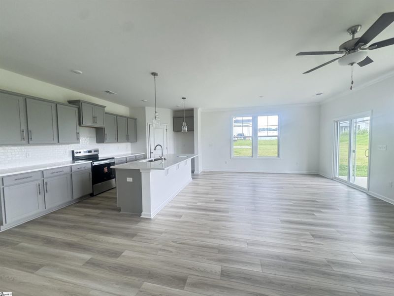 Spacious, unfurnished interior of a new home in Halton Oaks, Spartanburg (Image 12).
