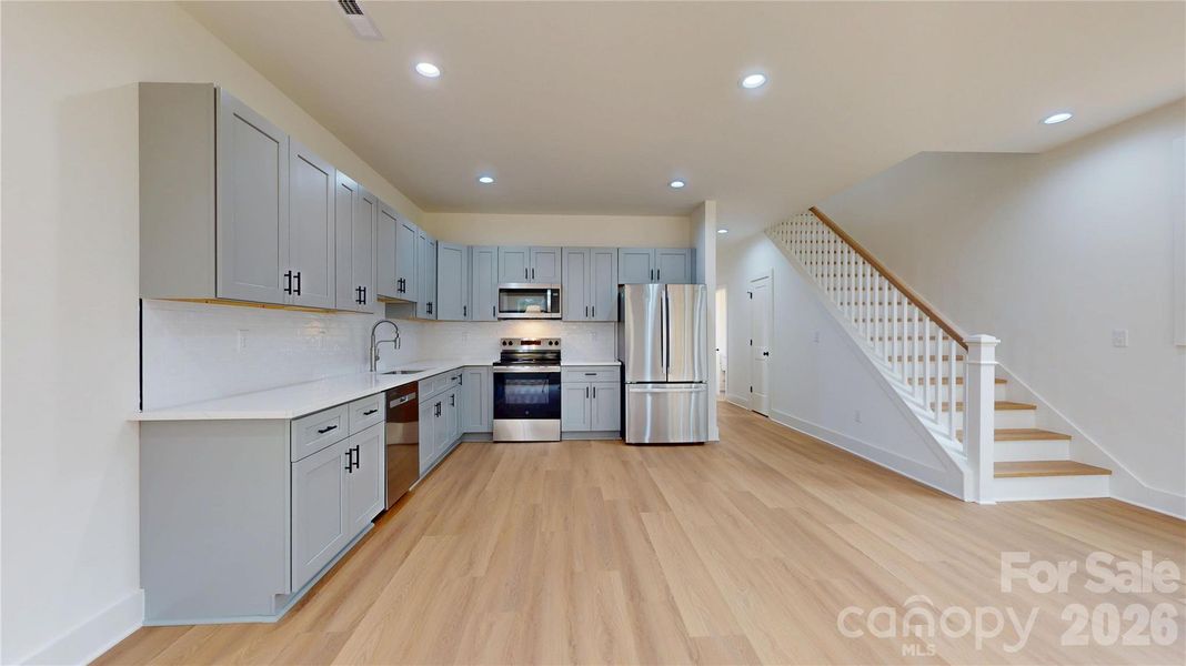 Furnished interior view inside a new home in , Charlotte (Image 5).