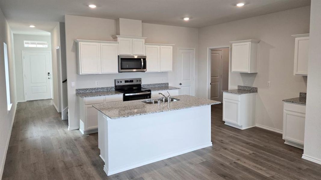 Furnished interior view inside a new home in Hanolley Hills, Sherman (Image 5).