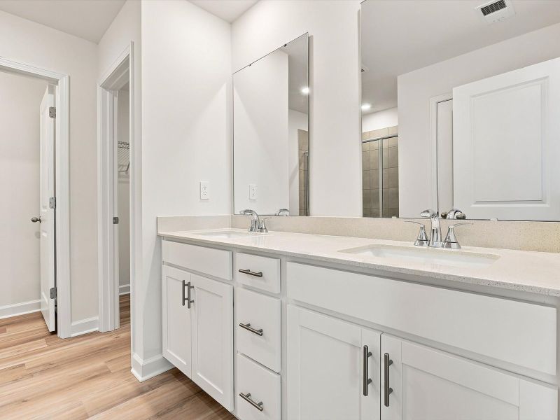 Furnished interior view inside a new home in Waterside - Boardwalk Series, Longs (Image 6).