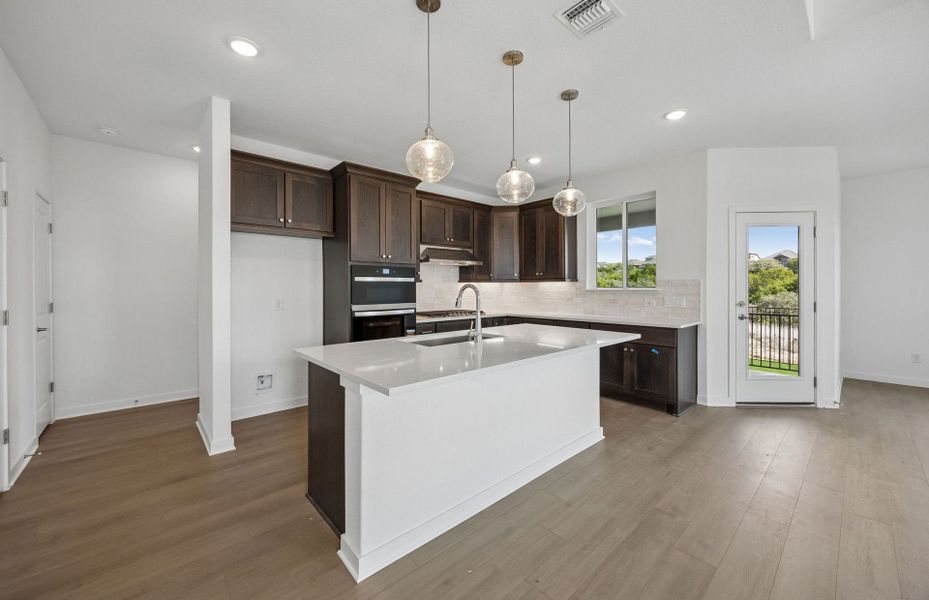 Furnished interior view inside a new home in Crescent Bluff, Georgetown (Image 6).