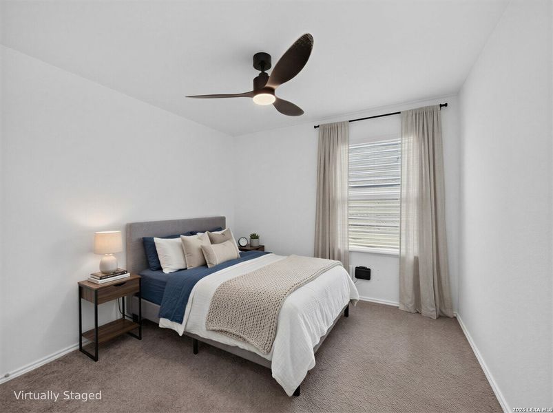Furnished interior view inside a new home in Mission del Lago, San Antonio (Image 18).