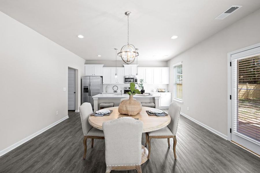 Furnished interior view inside a new home in Sutton's Landing, Statham (Image 15).