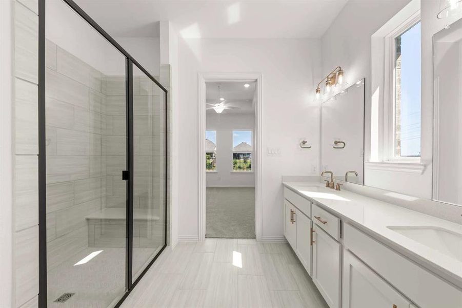 Furnished interior view inside a new home in Inspiration, Lucas (Image 7).