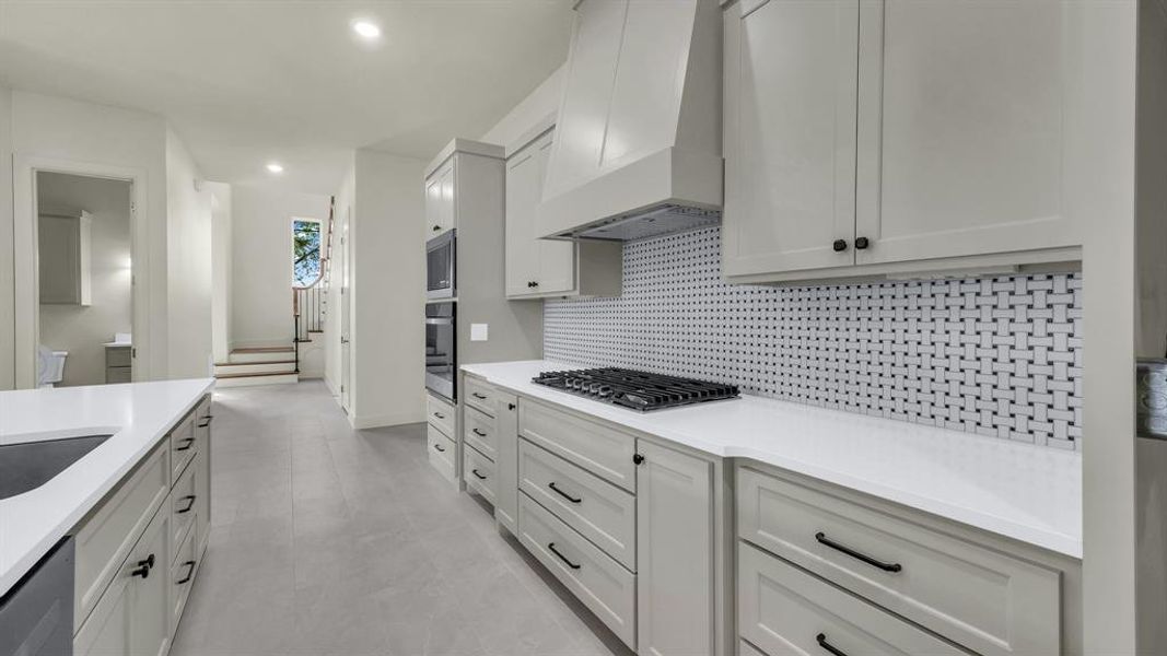 Furnished interior view inside a new home in , Aledo (Image 13).