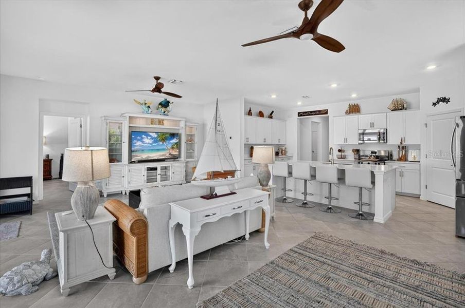 Furnished interior view inside a new home in , Venice (Image 10). Furnished interior view inside a new home in , Venice (Image 10).