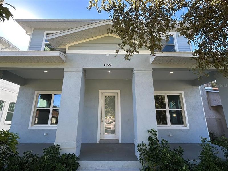 Exterior details and patio area of a home in , St. Petersburg (Image 2). Exterior details and patio area of a home in , St. Petersburg (Image 2).