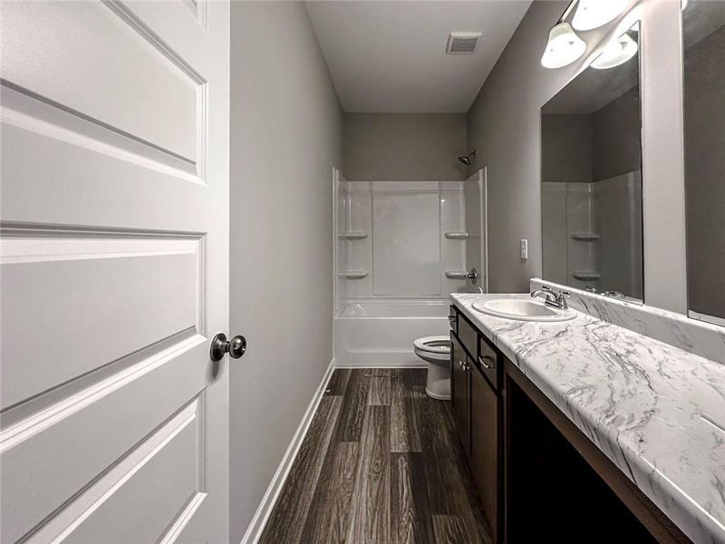 Furnished interior view inside a new home in Glen at Cave Springs, Douglasville (Image 6).