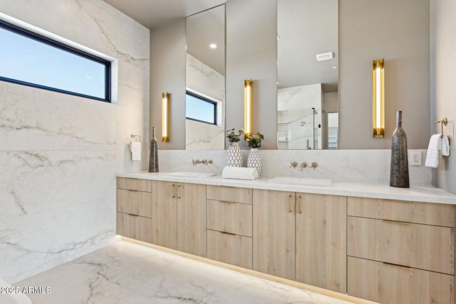 Primary vanity Primary vanity